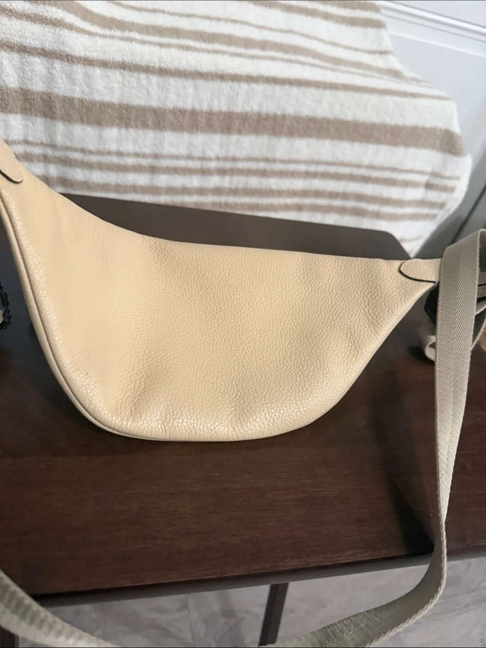 Coach pebbled leather